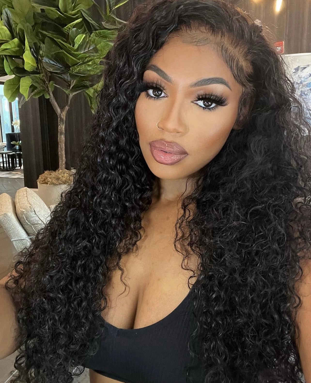 13x4 Curly HD Lace Front Wig